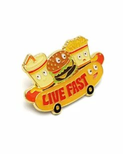 Lucky Horse Press Live Fast Pin