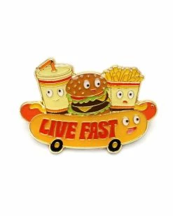 Lucky Horse Press Live Fast Pin