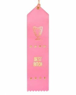 Boldfaced Goods Best Bitch Award Ribbon Unique Gifts + Fun Finds
