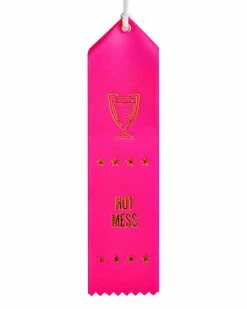 Boldfaced Goods Hot Mess Award Ribbon Unique Gifts + Fun Finds