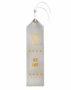 Boldfaced Goods Old Fart Award Ribbon