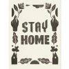 Stay Home Club Stay Home Risograph Art Print (11" X 17") Indie Art Prints