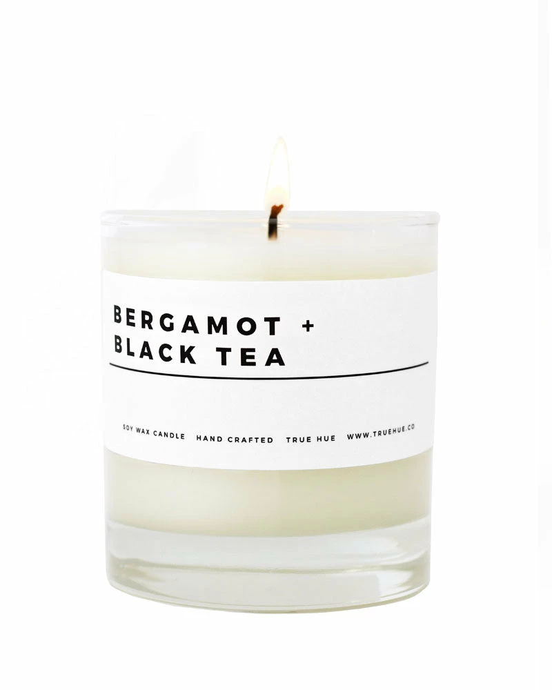 True Hue Bergamot + Black Tea Scented Soy Candle (7.75oz) 1 True Hue Bergamot + Black Tea Scented Soy Candle (7.75oz)