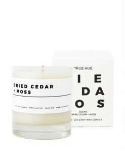 True Hue Dried Cedar + Moss Scented Soy Candle (7.75oz)