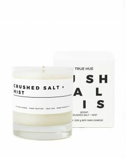 True Hue Crushed Salt + Mist Scented Soy Candle (7.75oz) Home