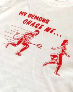Hungry Ghost Press Clothing My Demons Chase Me Unisex Tee