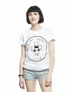 Stay Home Club Unisex Tee Graphic Tees + Long Sleeves