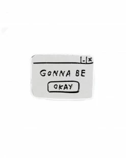 Adam J. Kurtz Pins + Patches Gonna Be Okay Pin