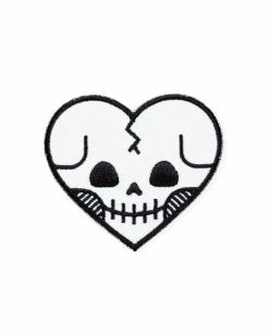 These Are Things Skull Heart Patch