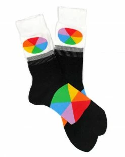 Yellow Owl Workshop Clothing Color Wheel Socks