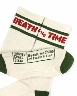 Hungry Ghost Press Death And Time Socks