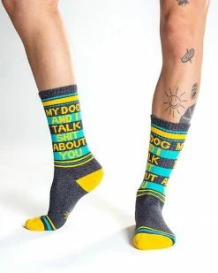 Gumball Poodle My Dog And I Talk Shit About You Socks