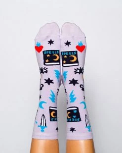 Yellow Owl Workshop Mystic Spells Witch Socks Clothing