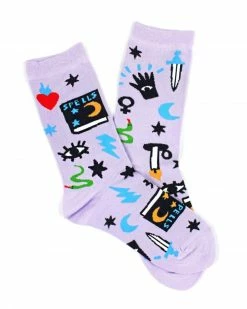 Yellow Owl Workshop Mystic Spells Witch Socks Clothing