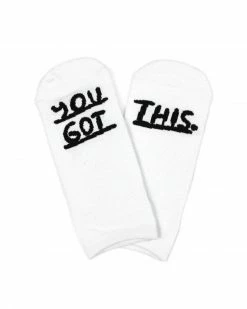 People I've Loved You Got This Socks - White