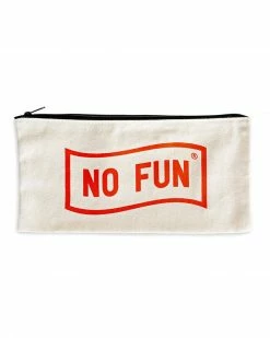 No Fun Press Accessories No Fun Zip Stash Pouch