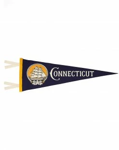 Oxford Pennant Wall Banners + Pennants Connecticut State Pennant