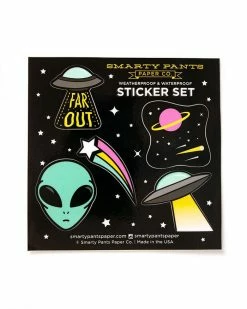 Smarty Pants Paper Co. Outerspace Alien Sticker Sheet Accessories