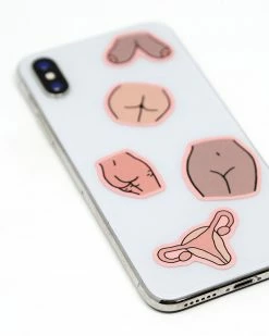 Unblushing Lady Parts Sticker Sheet Stickers + Decals