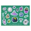 Band Of Weirdos Witch Crossing Sticker Sheet