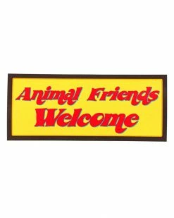 Quiet Tide Goods Accessories Animal Friends Are Welcome Bumper Sticker