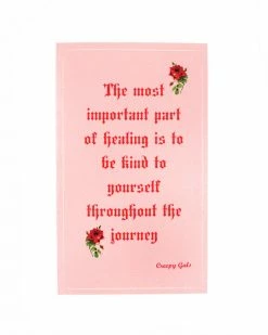 Creepy Gals Stickers + Decals Be Kind To Yourself Sticker