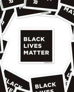 On Point Pins Black Lives Matter Sticker Accessories