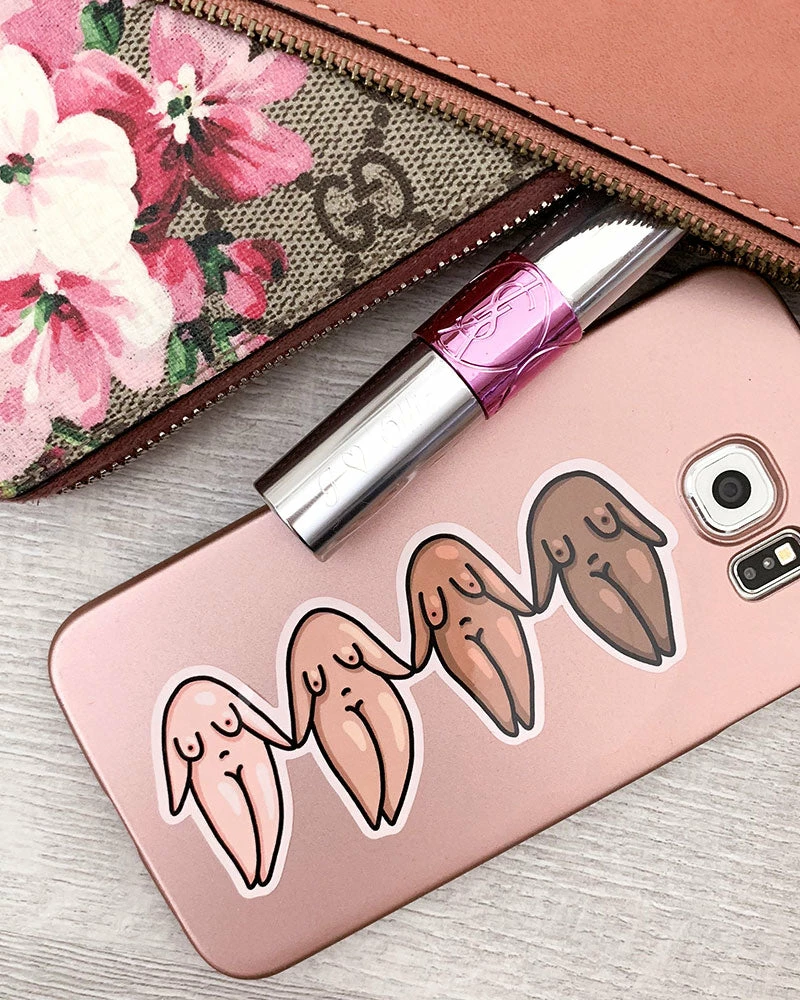 Little Woman Goods Diversity Sticker Stickers + Decals 2 Little Woman Goods Diversity Sticker Stickers + Decals