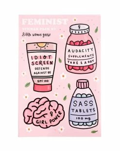 Little Woman Goods Feminist Sticker Sheet Stickers + Decals