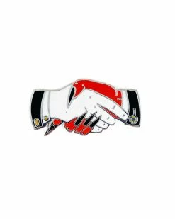 Strike Gently Co. Pins + Patches The Devil's Handshake Pin