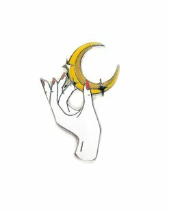 Strike Gently Co. Moon Hand Pin Pins + Patches