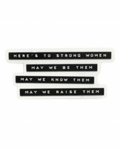 Little Woman Goods Stickers + Decals Strong Women Sticker