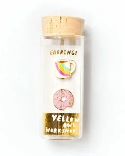 Yellow Owl Workshop Coffee & Donut Earrings