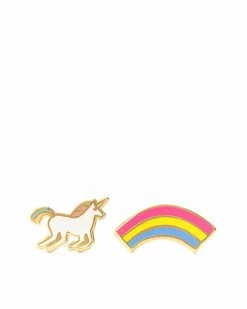 Yellow Owl Workshop Accessories Unicorn & Rainbow Earrings