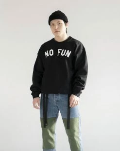 No Fun Press Graphic Tees + Long Sleeves No Fun Unisex Crewneck Sweatshirt 7 No Fun Press Graphic Tees + Long Sleeves No Fun Unisex Crewneck Sweatshirt