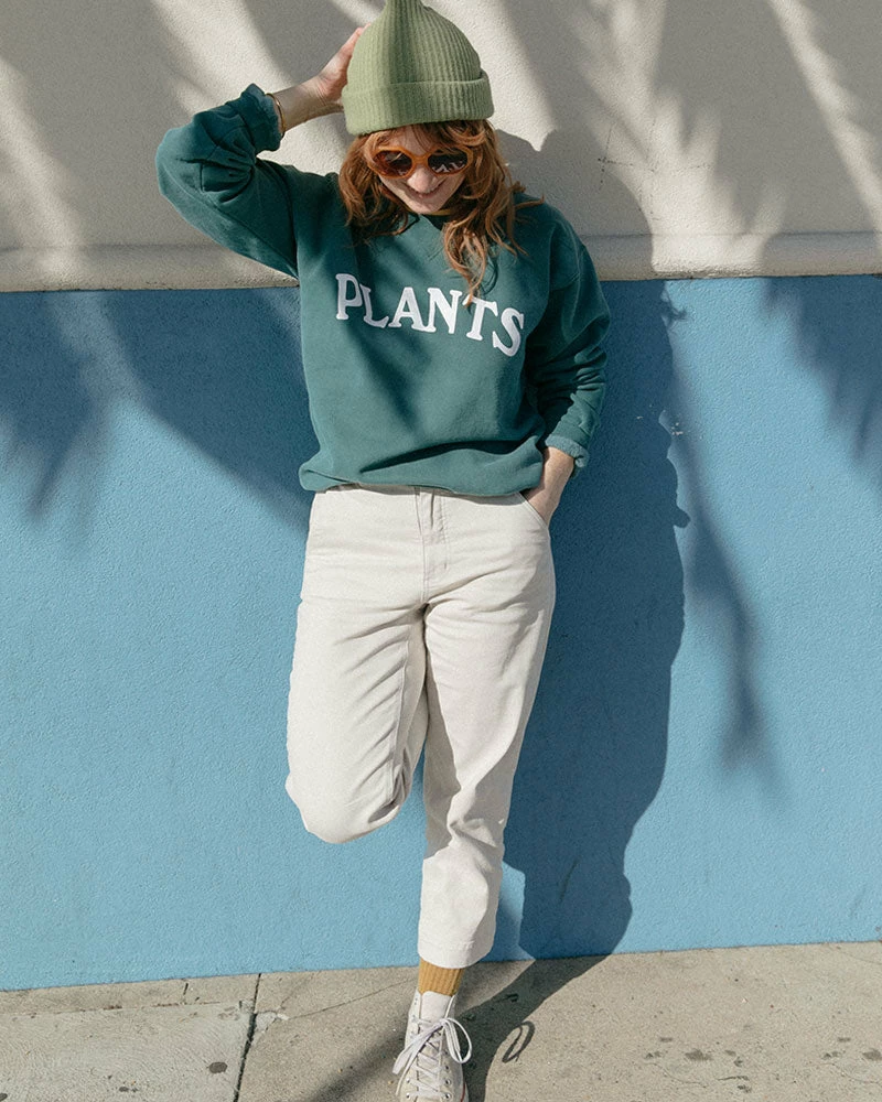 Valley Cruise Press Graphic Tees + Long Sleeves PLANTS Unisex Crewneck Sweatshirt 5 Valley Cruise Press Graphic Tees + Long Sleeves PLANTS Unisex Crewneck Sweatshirt