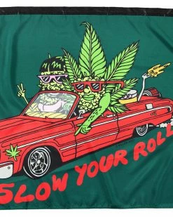 Killer Acid Home Slow Your Roll Room Banner Tapestry