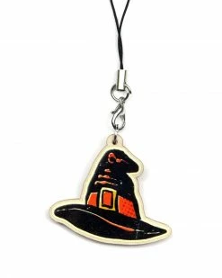 Queerly Departed Witch Hat Wooden Tassel Charm Accessories