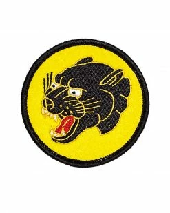 Oxford Pennant Black Panther Patch Pins + Patches