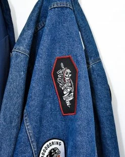 Oxford Pennant Death To Adulthood Reaper Large Patch