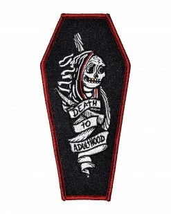 Oxford Pennant Death To Adulthood Reaper Large Patch