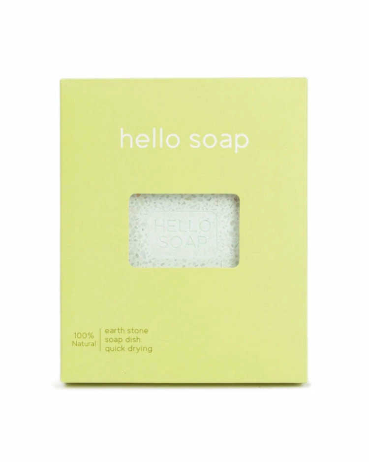 Kalastyle Home Hello Soap Diatomite Soap Dish - Green 2 Kalastyle Home Hello Soap Diatomite Soap Dish - Green