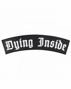 Inner Decay Dying Inside Large Back Patch Pins + Patches