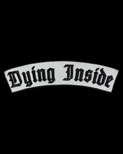 Inner Decay Reflective Dying Inside Large Back Patch