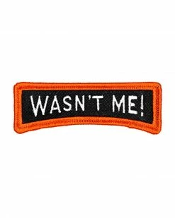 Oxford Pennant Wasn't Me! Patch Embroidered Patches