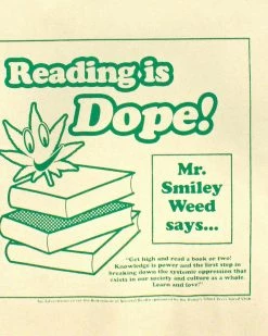 Hungry Ghost Press Bags + Pouches Reading Is Dope Tote Bag