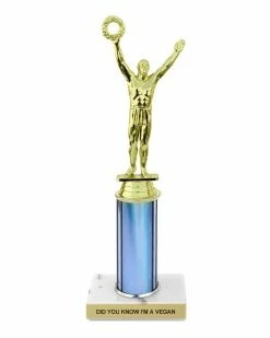 Frog And Toad Press Unique Gifts + Fun Finds Did You Know I'm Vegan? Trophy