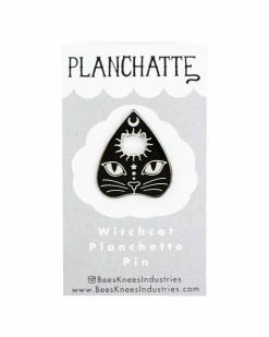 Bee's Knees Industries Pins + Patches Cat Planchette Pin