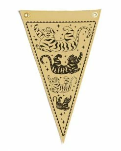 The Rise And Fall Tigers Felt Flag