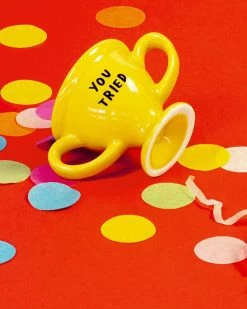 Adam J. Kurtz You Tried Mini Ceramic Trophy